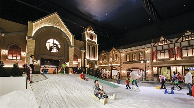 Làng tuyết Snowtown Q2 - HCM