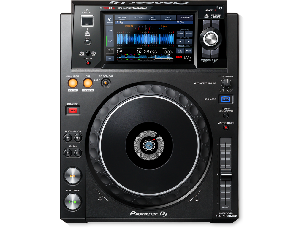 XDJ-1000MK2 rekordbox-ready
