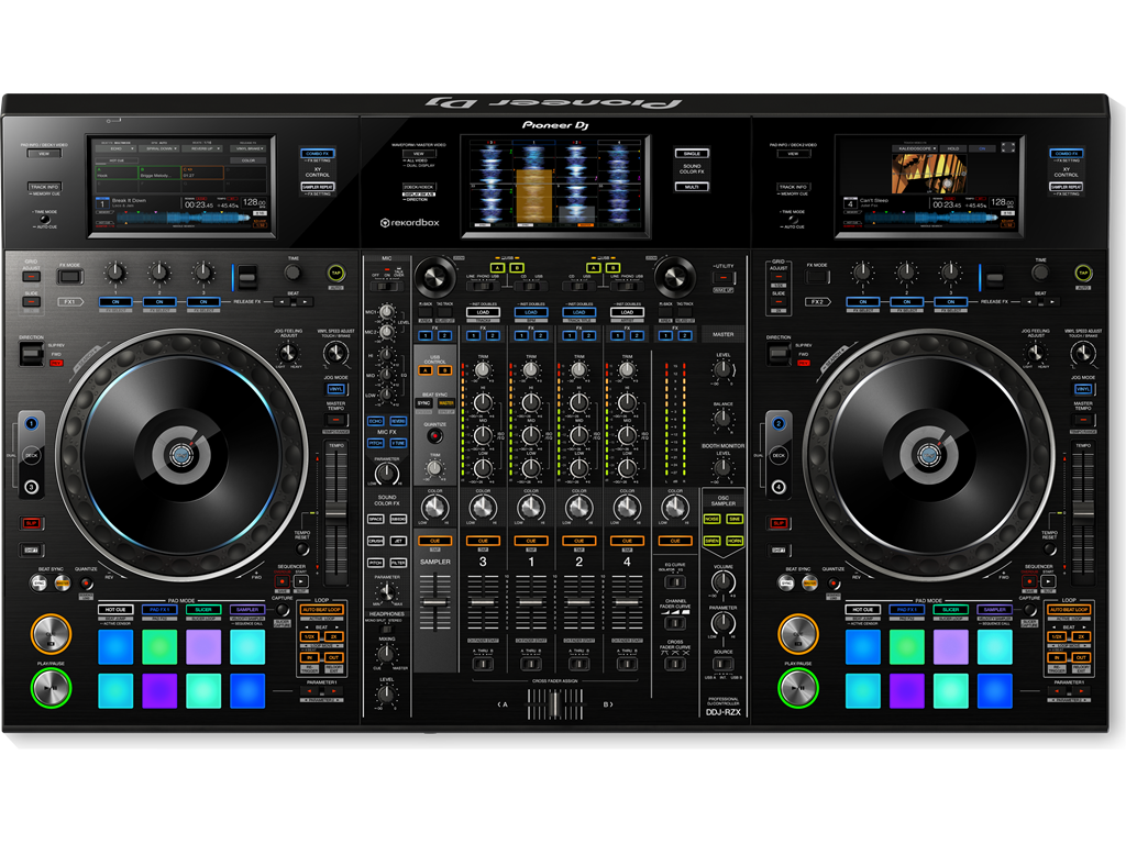 DDJ-RZX Professional 4-way controller for rekordbox dj & rekordbox video