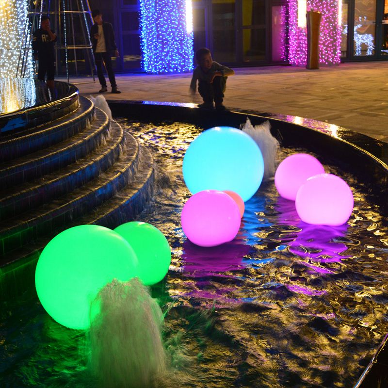 WIRELESS DECORATIVE OUTDOOR BALL LIGHTS